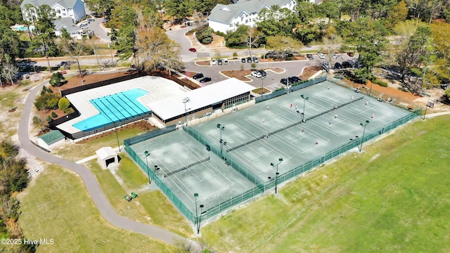 311 Lennox Pl, Wilmington, NC 28412 - bird's eye view of a pool