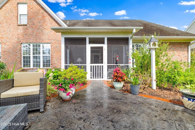 258 Morning View Way, Leland, NC 28451 - view of patio / terrace with a sunroom