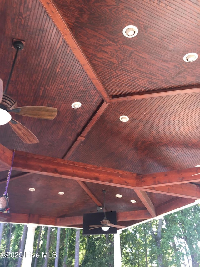 2270 Bella Coola Rd, Lake Waccamaw, NC 28450 - detailed view of a ceiling fan