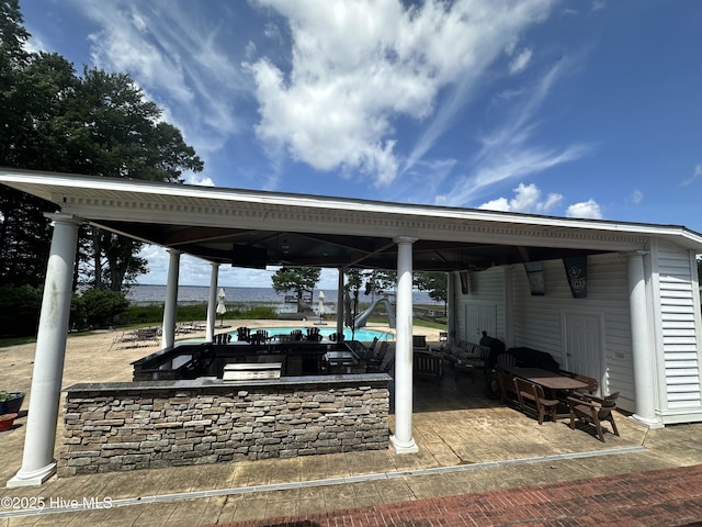 2270 Bella Coola Rd, Lake Waccamaw, NC 28450 - view of patio / terrace