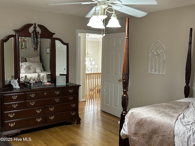2270 Bella Coola Rd, Lake Waccamaw, NC 28450 - bedroom with light wood-style flooring and a ceiling fan