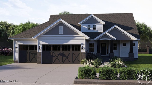 259 Sycamore Forest Dr, Wallace, NC 28466 - craftsman-style house with a garage and driveway