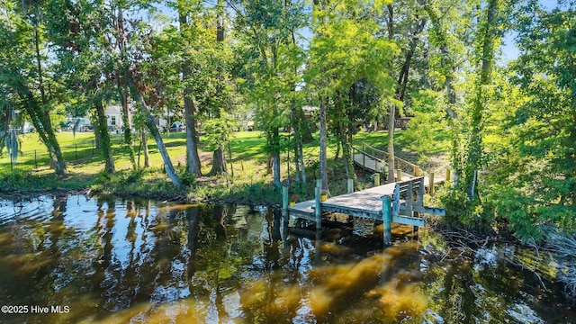 604 W Wilson Creek Dr, Trent Woods, NC 28562 - view of dock