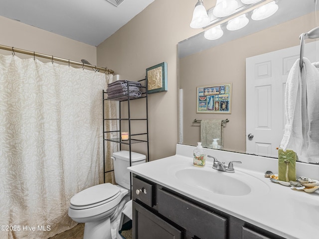 165 Parnell Rd, Hubert, NC 28539 - bathroom featuring vanity and a shower with shower curtain