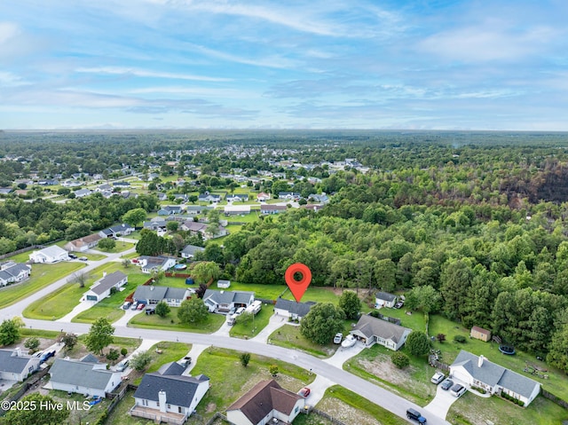 165 Parnell Rd, Hubert, NC 28539 - aerial view of property's location with nearby suburban area