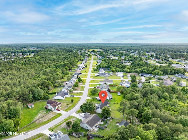 165 Parnell Rd, Hubert, NC 28539 - view of property location with a forest and nearby suburban area