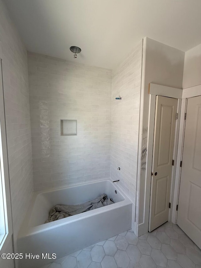453 Motts Forest Rd Unit 70, Wilmington, NC 28412 - full bath with tile patterned flooring and shower / bathtub combination