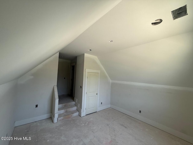 453 Motts Forest Rd Unit 70, Wilmington, NC 28412 - additional living space featuring lofted ceiling and baseboards