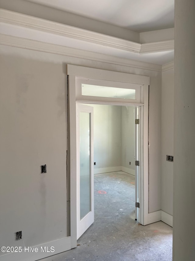 453 Motts Forest Rd Unit 70, Wilmington, NC 28412 - hallway with baseboards