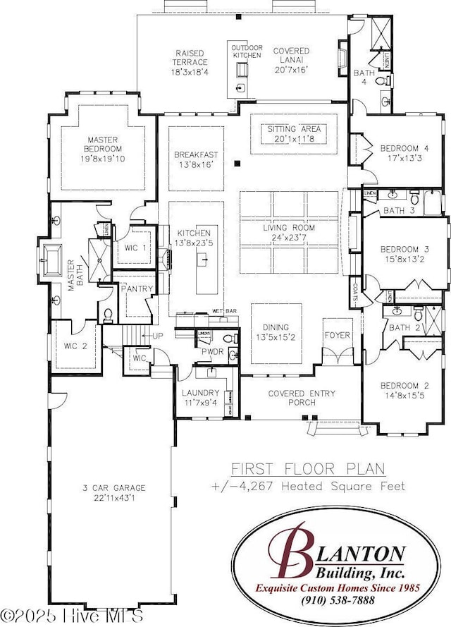 805 Wild Turkey Pl, Wilmington, NC 28405 - view of home floor plan