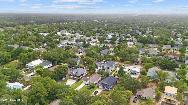 126 NW 14th St, Oak Island, NC 28465 - aerial overview of property's location featuring nearby suburban area