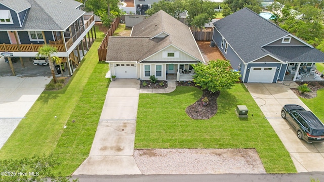 126 NW 14th St, Oak Island, NC 28465 - aerial perspective of suburban area