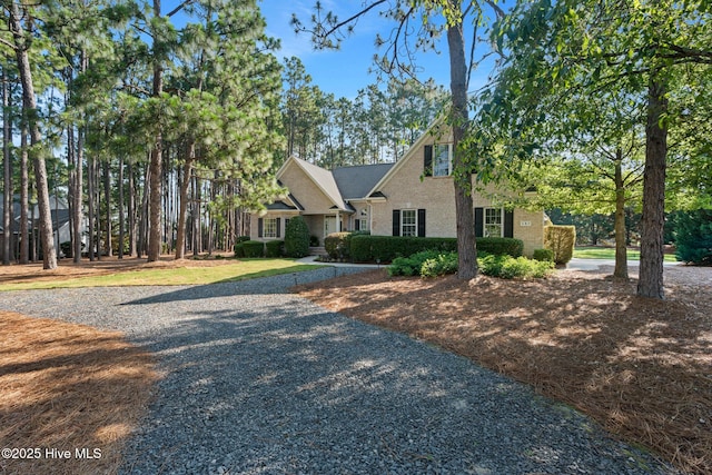 183 Baker Cir W, End, NC 27376 - view of front of property featuring brick siding