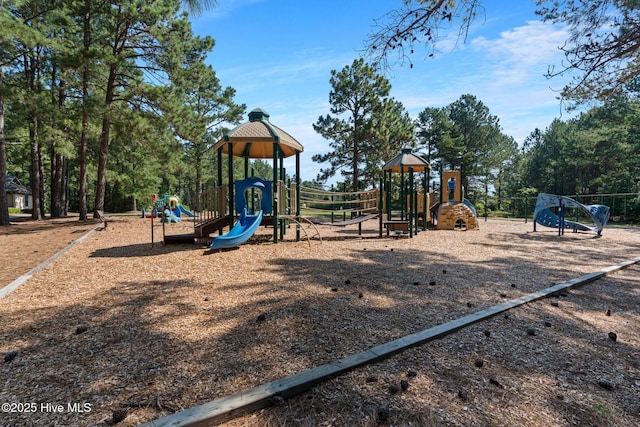 183 Baker Cir W, End, NC 27376 - view of community jungle gym