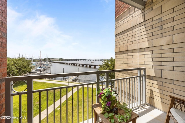 219 Sky Sail Blvd, New Bern, NC 28560 - balcony with a water view