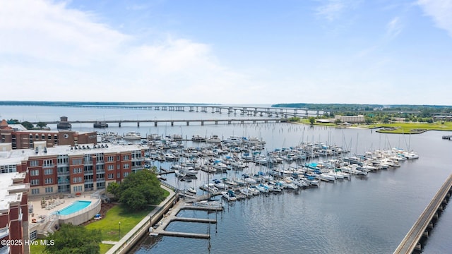219 Sky Sail Blvd, New Bern, NC 28560 - water view featuring a marina