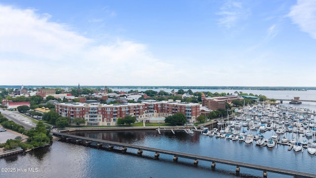 219 Sky Sail Blvd, New Bern, NC 28560 - aerial view of a nearby body of water and numerous boat docks