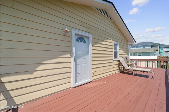 9010 W 9th St, Surf City, NC 28445 - view of deck