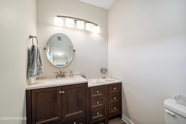 9010 W 9th St, Surf City, NC 28445 - bathroom with vanity and toilet