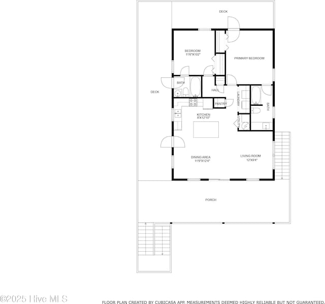 9010 W 9th St, Surf City, NC 28445 - view of property floor plan