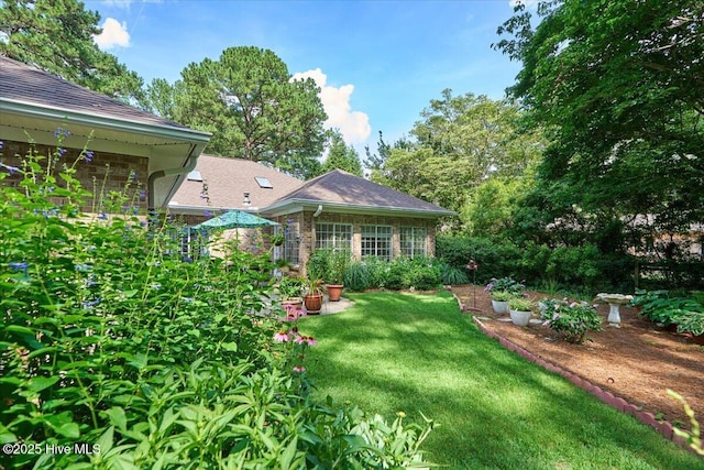 1 Pine Crest Dr, Whispering Pines, NC 28327 - view of grassy yard