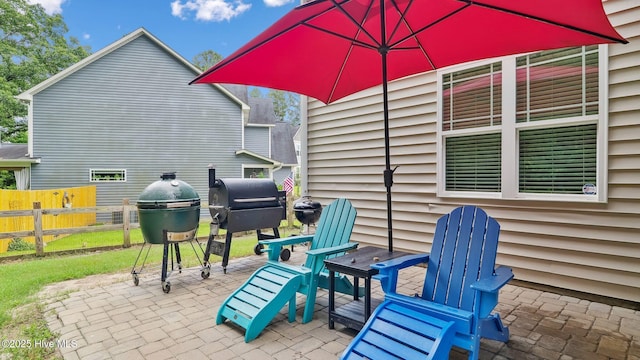75 Bynum Ct, Vass, NC 28394 - view of patio with a grill