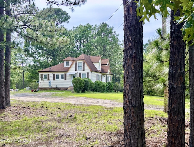 726 Mill Rd, Hamlet, NC 28345 - view of front of property featuring a front yard