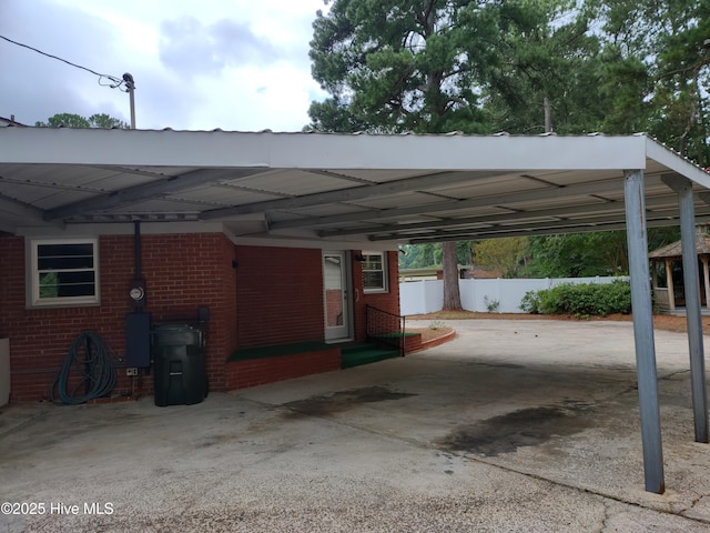 1109 Treemont Rd NW, Wilson, NC 27896 - view of parking featuring a carport