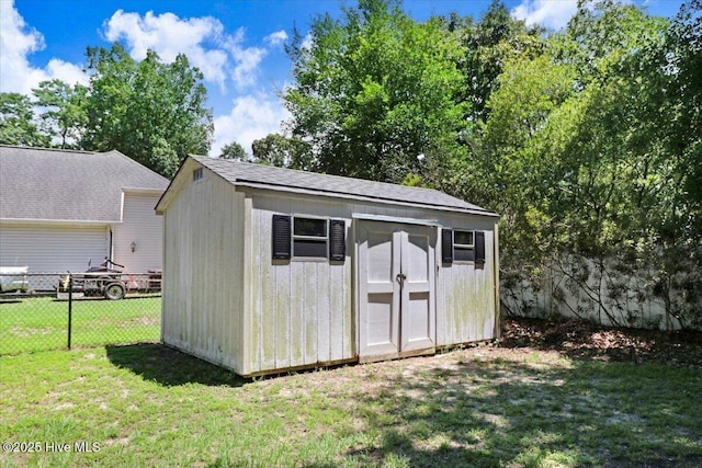 419 Morgan Trace Ln, Goldsboro, NC 27530 - view of shed