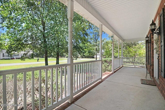 419 Morgan Trace Ln, Goldsboro, NC 27530 - view of porch