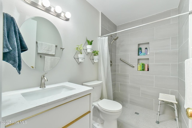 875 Martin Luther King Jr Blvd Apt 7, Chapel Hill, NC 27514 - full bathroom featuring vanity and tiled shower