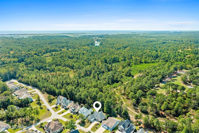 1119 Sea Bourne Way, Sunset Beach, NC 28468 - aerial overview of property's location featuring nearby suburban area