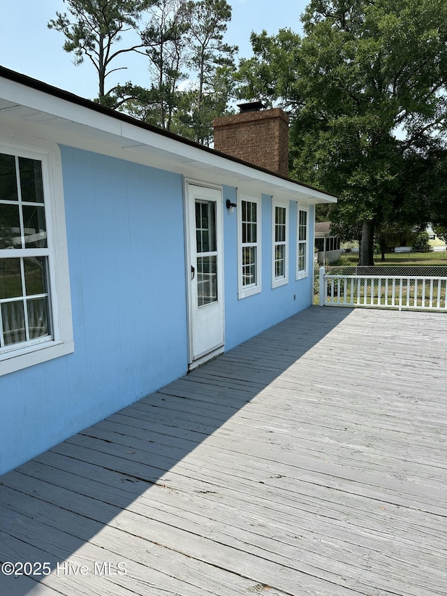 4735 Cedar Ln SW, Ocean Isle Beach, NC 28469 - view of wooden terrace