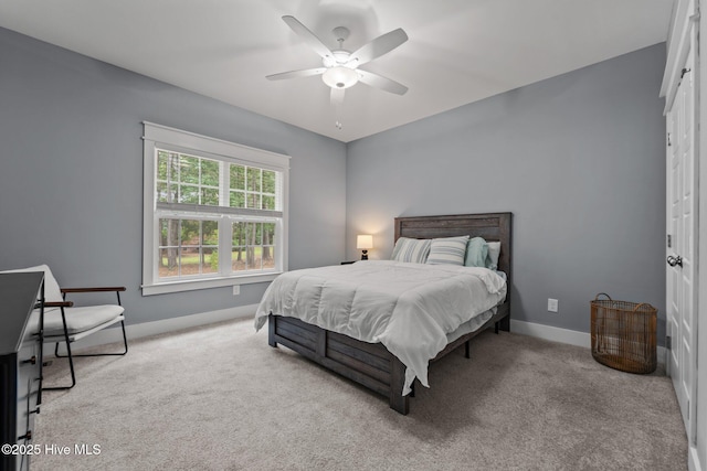 1 Miles Ct, Pinehurst, NC 28374 - bedroom featuring carpet flooring and ceiling fan