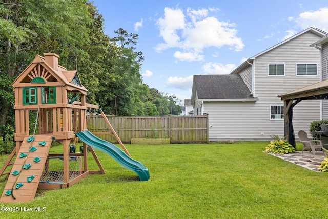 3243 Kellerton Pl, Wilmington, NC 28409 - view of yard featuring a playground and a patio