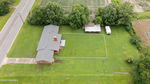 304 N Main St, Colerain, NC 27924 - aerial view of sparsely populated area featuring large plots for crops