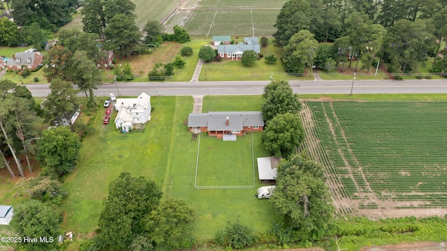 304 N Main St, Colerain, NC 27924 - aerial view of sparsely populated area featuring large plots for crops