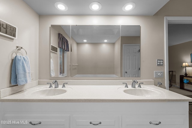 115 Baker Cir W, End, NC 27376 - bathroom featuring double vanity