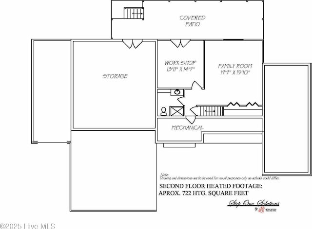 115 Baker Cir W, End, NC 27376 - view of home floor plan