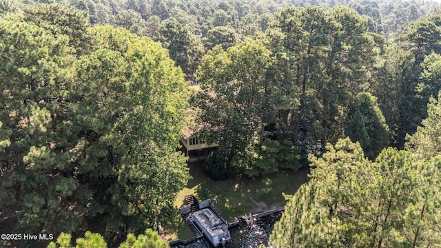 115 Baker Cir W, End, NC 27376 - aerial view of property's location with a forest