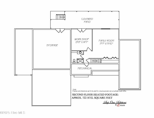 115 Baker Cir W, End, NC 27376 - view of property floor plan
