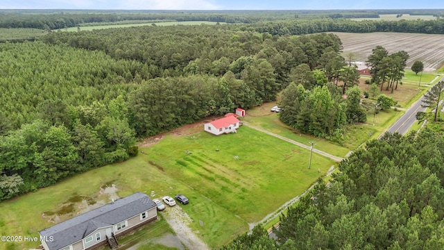 1218 Early Station Rd, Aulander, NC 27805 - view of rural area with a heavily wooded area