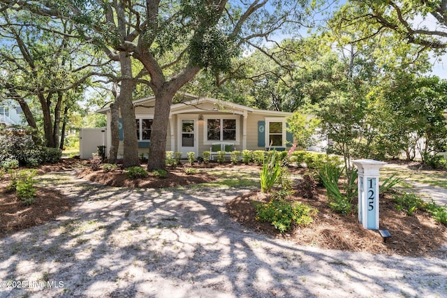 125 NE 13th St, Oak Island, NC 28465 - view of ranch-style home