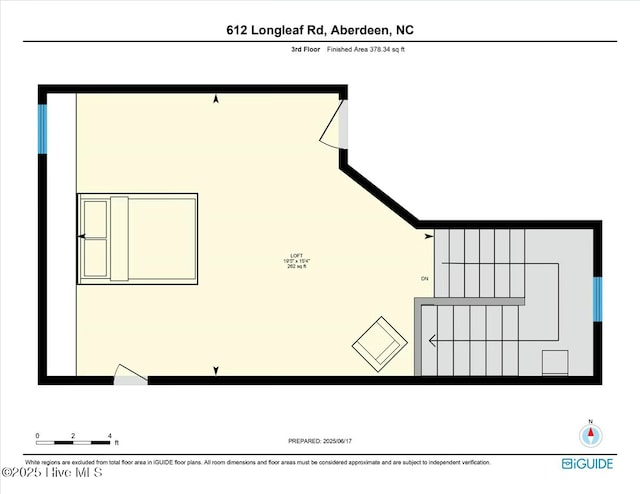 621 Longleaf Rd, Aberdeen, NC 28315 - view of home floor plan