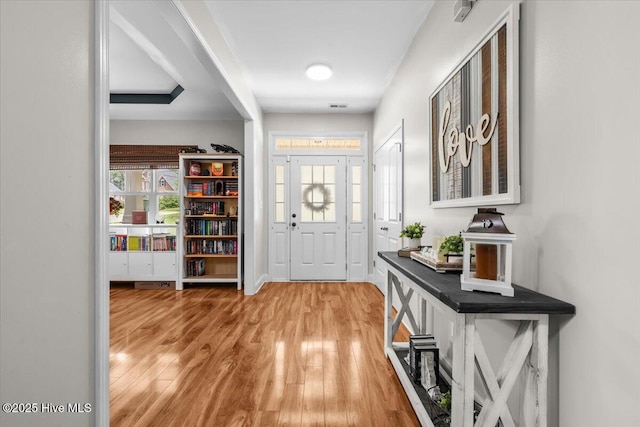 621 Longleaf Rd, Aberdeen, NC 28315 - entrance foyer featuring healthy amount of natural light and light wood-style flooring