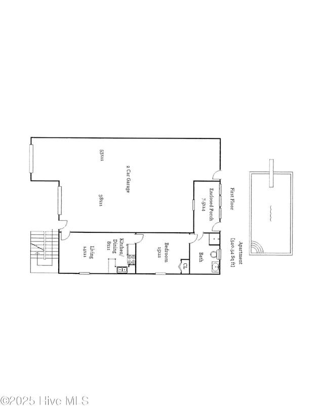 104 NE 27th St, Oak Island, NC 28465 - view of floor plan / room layout