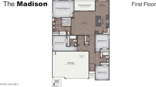 28 Legare St Lot 173, Wilmington, NC 28411 - view of floor plan / room layout