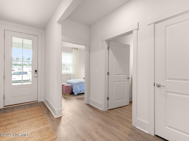 28 Legare St Lot 173, Wilmington, NC 28411 - foyer entrance with light wood-style floors and baseboards
