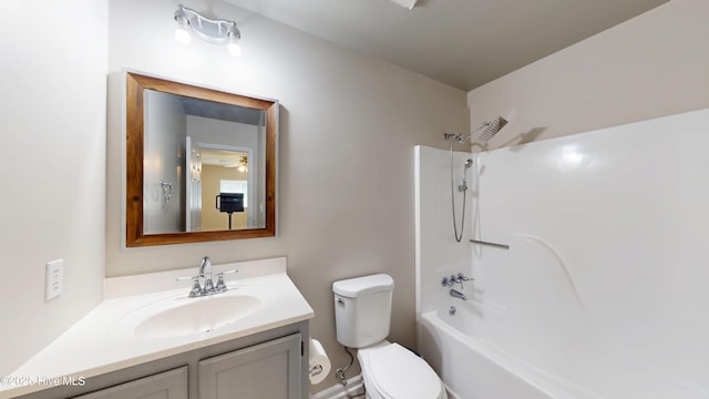 973 Ramsey Rd, Jacksonville, NC 28546 - bathroom featuring vanity and shower / tub combination