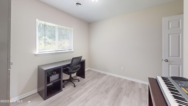 973 Ramsey Rd, Jacksonville, NC 28546 - office featuring light wood-type flooring and baseboards